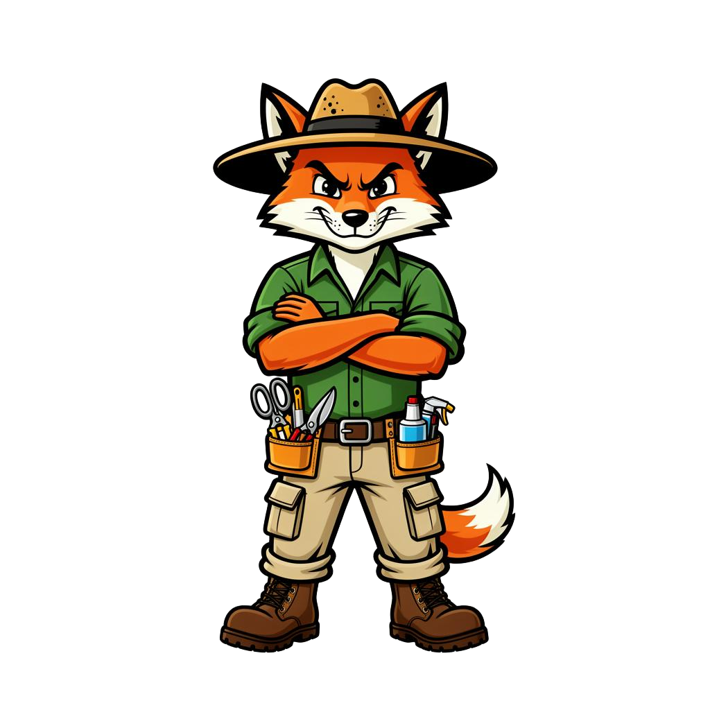 Green Fox mascot